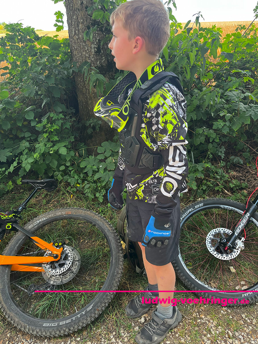 Im Bikepark Ulm